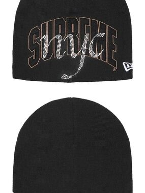 Supreme x New Era Rhinestone Beanie (SS26)